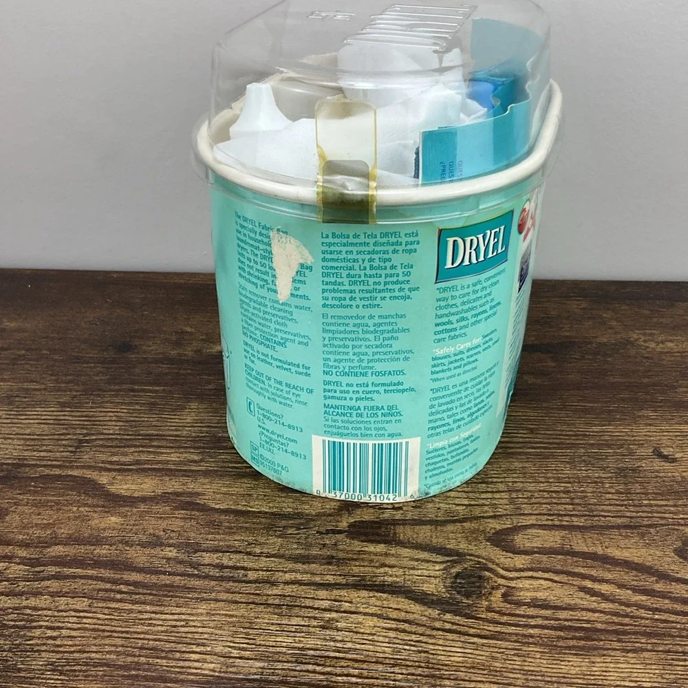 Dryel Fabric Care Starter Kit Open Box 1 Missing And 4 Dry Cleaners Secret 2003